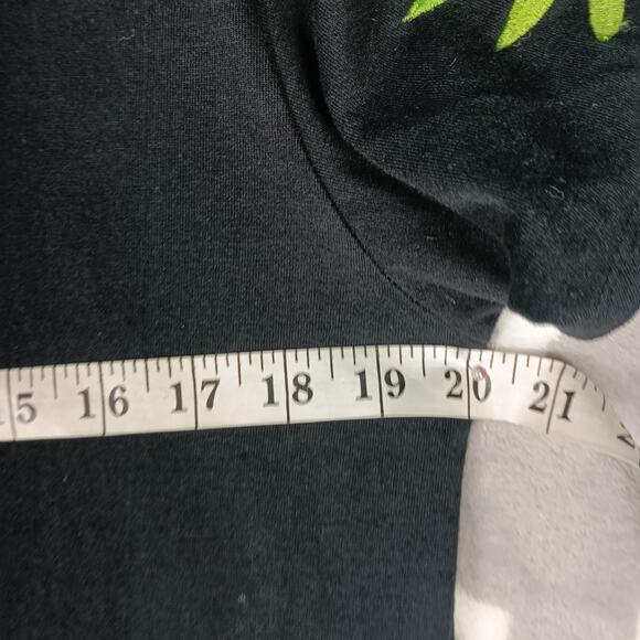 Michael Simon Lite Dress Womens Large Black Embroidered Floral Knit Maxi Boho - Picture 5 of 12